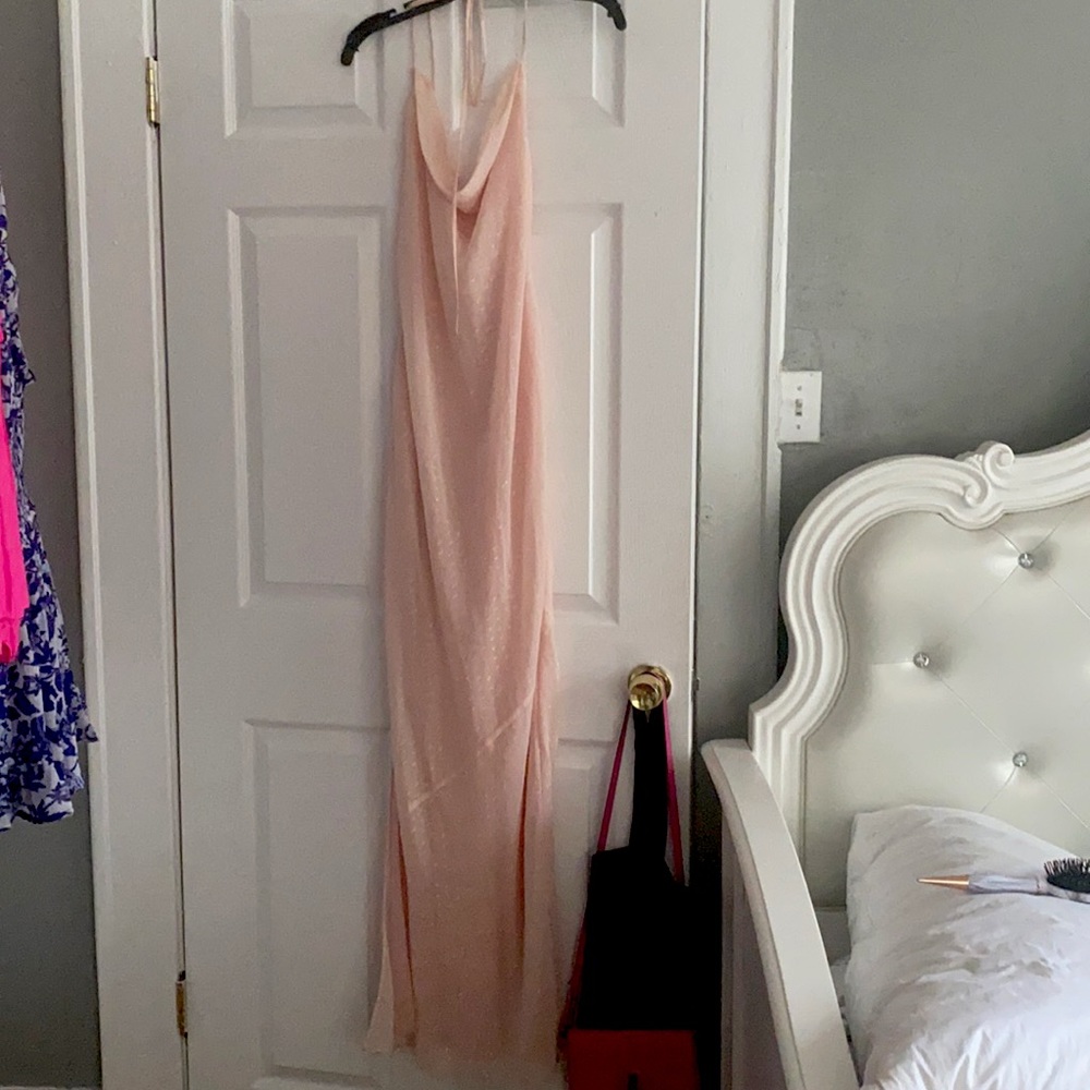 Nicolette Gown in Light pink